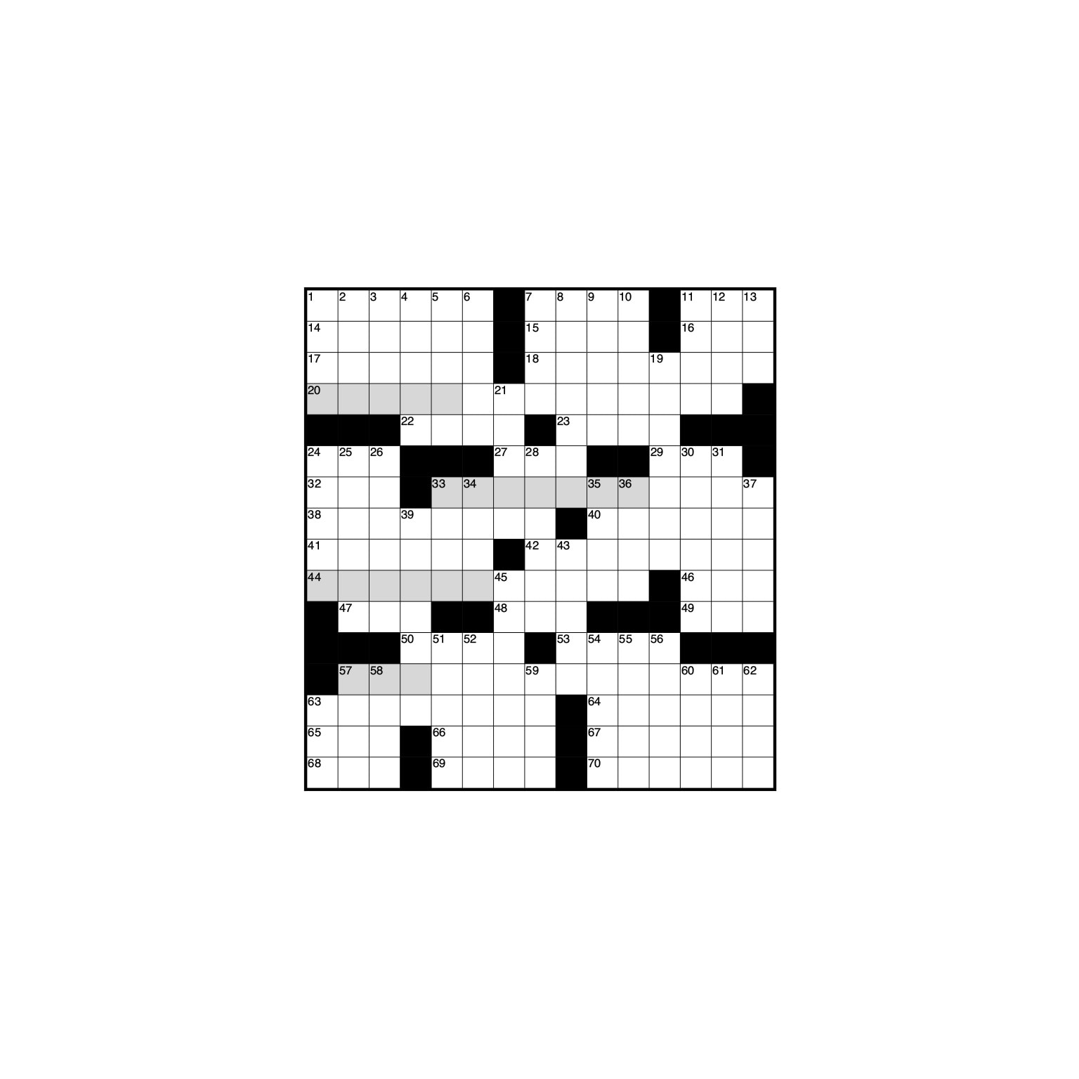 The McKinsey Crossword Boxing Day No. 160 McKinsey